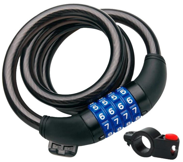 Замок велосипедний Vulkan ВК001 (12х1500 мм) (91398)