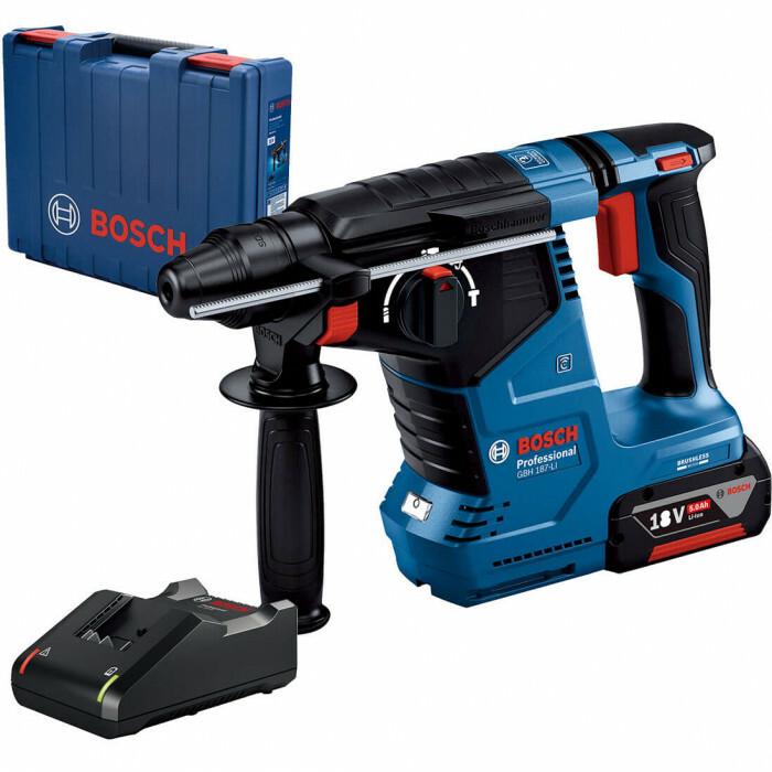 Акумуляторний перфоратор Bosch GBH 187-LI (0611923022)