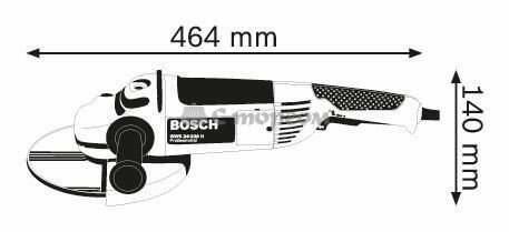 Кутова шліфмашина Bosch GWS 24 - 230 H (0601884103)