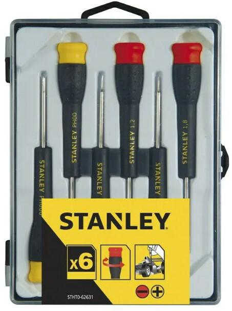 Набір викруток точної механіки Stanley 6 шт. (STHT0-62631)