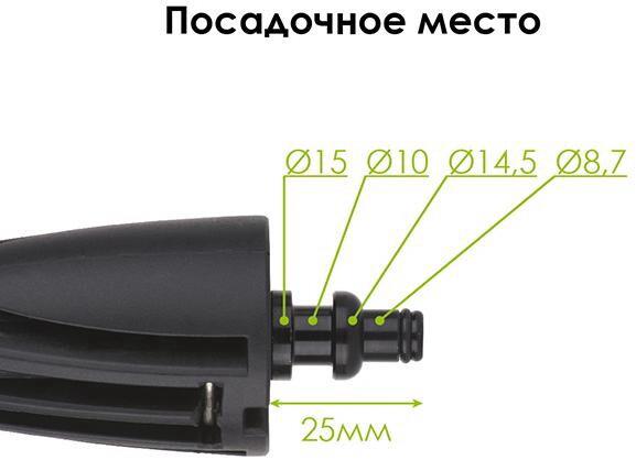 Насадка для нанесення миючого засобу до мийок DT-1505 / 1507 INTERTOOL DT-1572