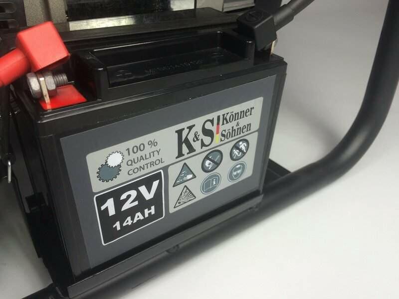 Двопаливний генератор Konner Sohnen KS 7000E G