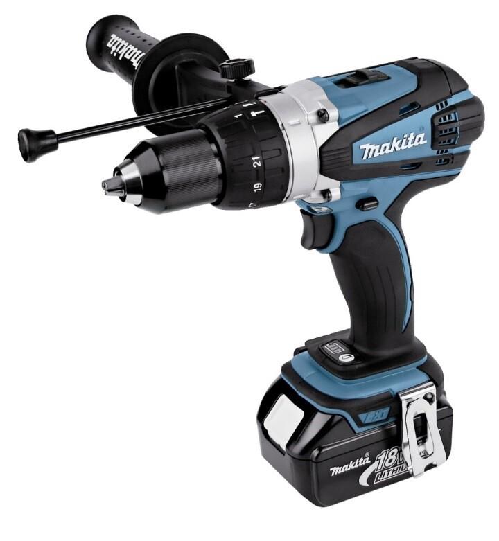 Акумуляторний дриль-шурупокрут Makita BHP458RFJ
