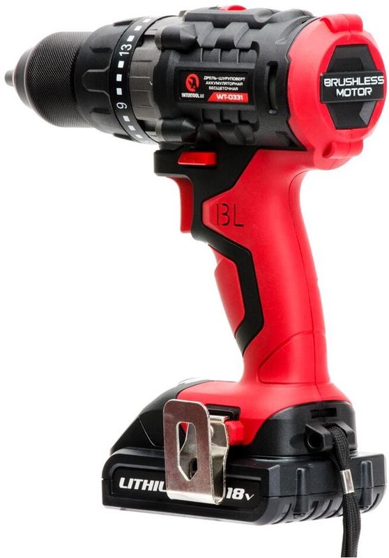 Акумуляторний дриль-шуруповерт Intertool WT-0331