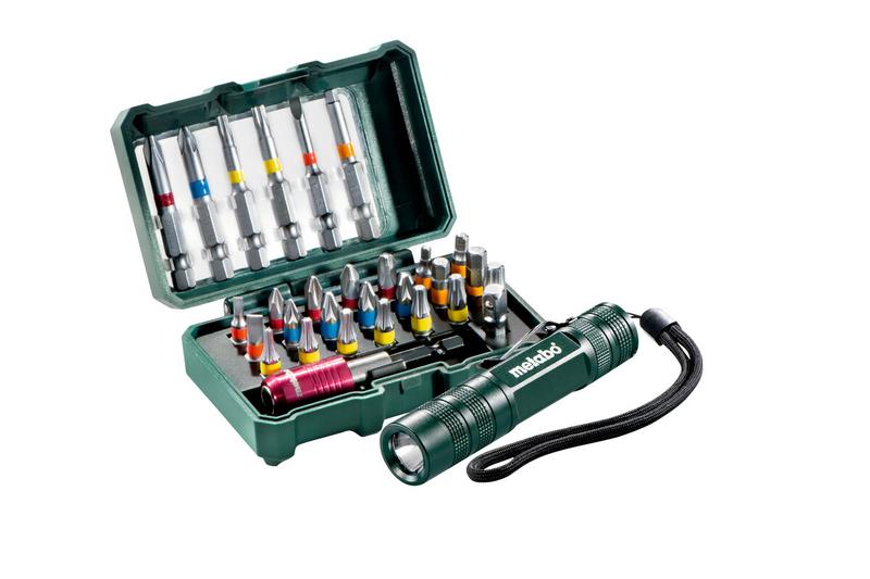 Набір біт Metabo + Ліхтарик (626721000)