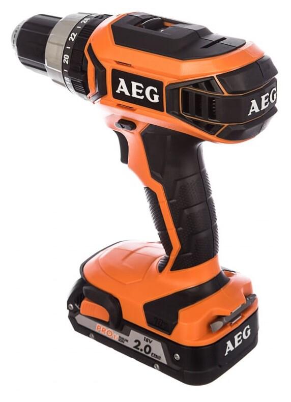 Дрель ударна акумуляторна AEG BSB18G3LI-202C (4935464103)