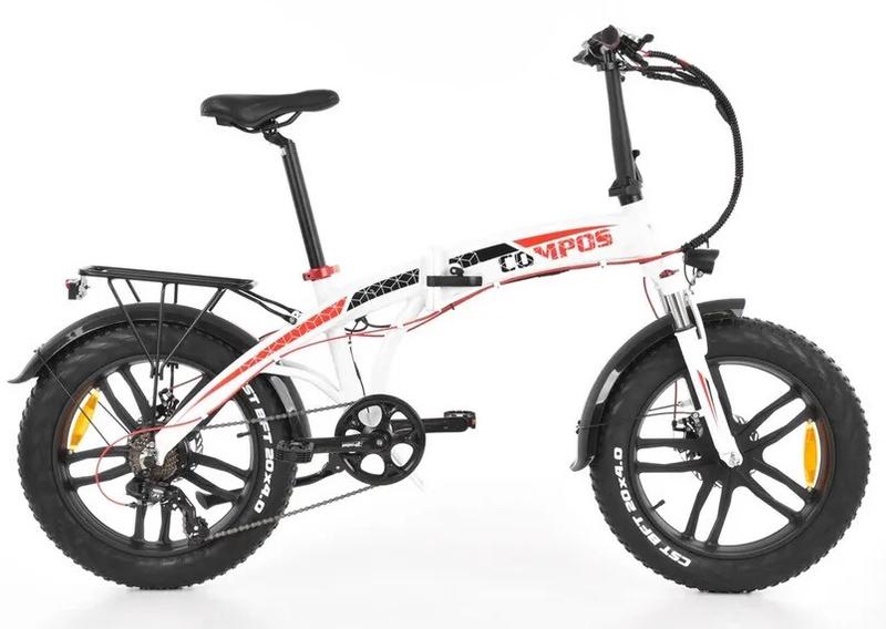 Велосипед на акумуляторній батареї HECHT COMPOS XL WHITE