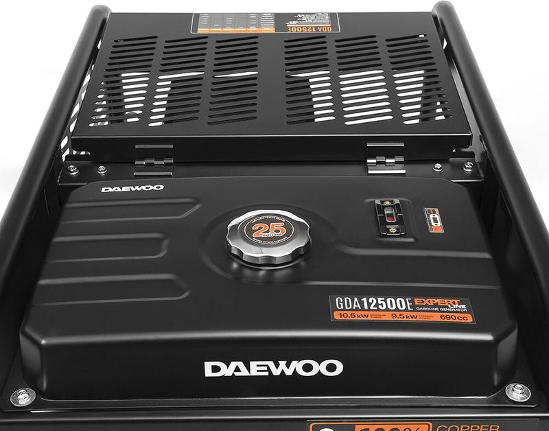 Бензиновий електрогенератор Daewoo GDA 12500E