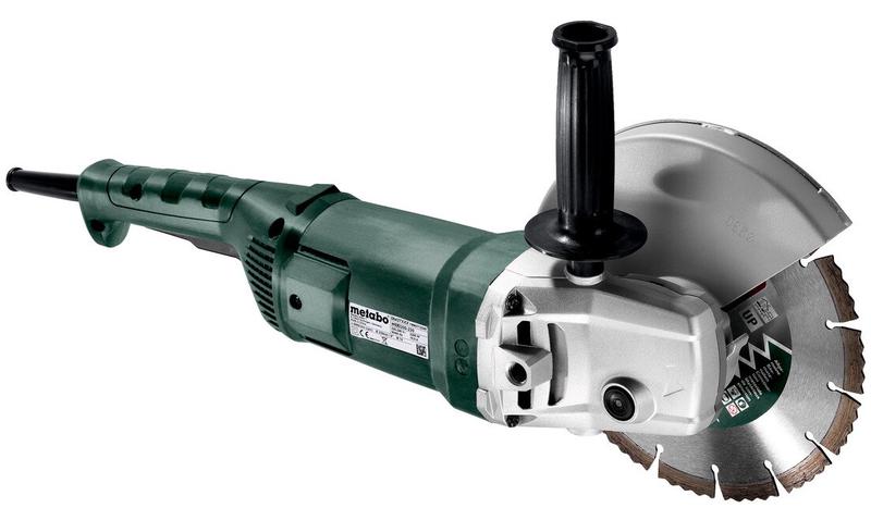 Кутова шліфувальна машина Metabo WE 2200-230 їв. Захист від повторного пуску (606437000)