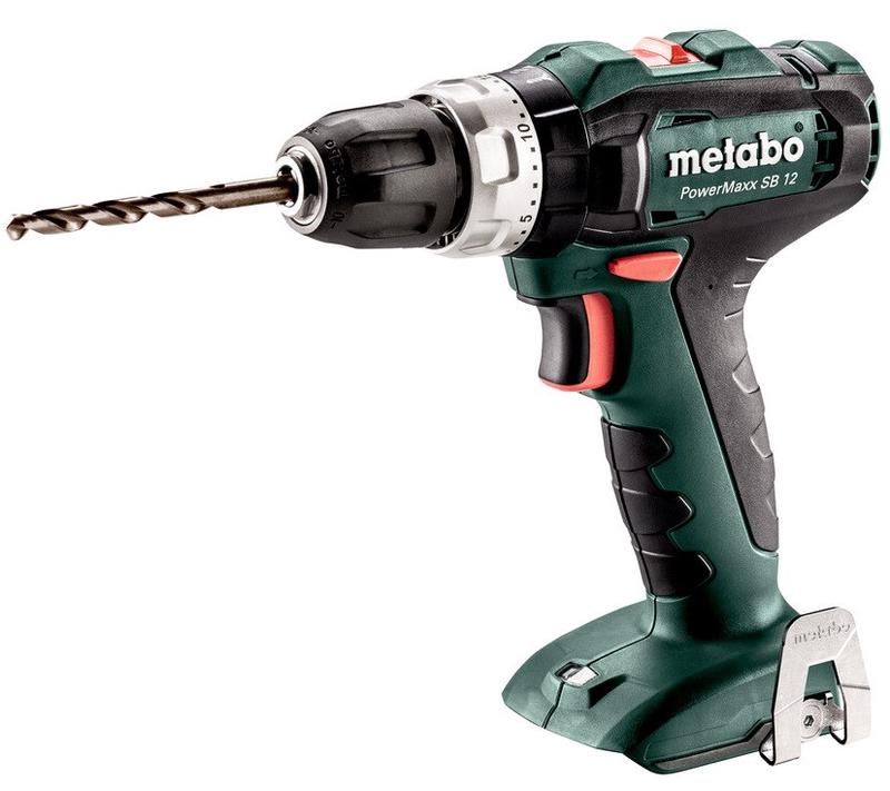 Акумуляторний ударний шурупокрут Metabo PowerMaxx SB 12 каркас MetaLoc (601076840) (без акумулятора і ЗП)