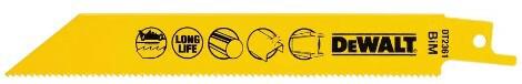 Полотно пильне DeWALT DT2361 по металу, 152 мм, 5 шт