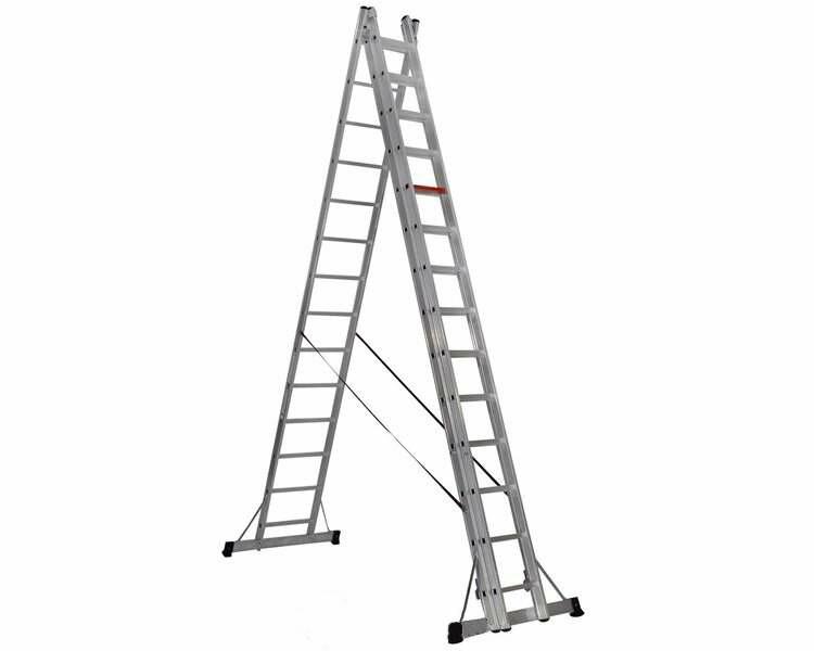 Трьохсекційна драбина VIRASTAR 3x14 (TS220)