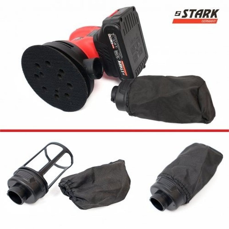 Шліфмашина ексцентрикова акумуляторна STARK RS-2100B