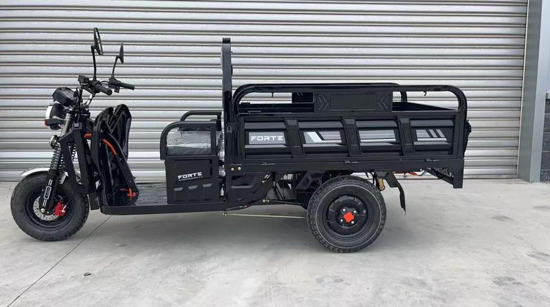 Вантажний електричний трицикл FORTE JH-1200, чорний (131996)