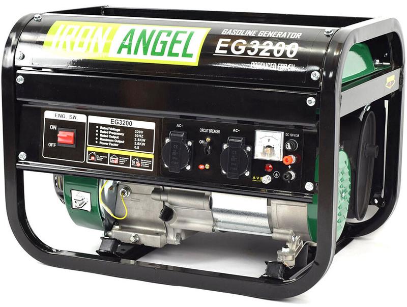 Бензиновий генератор IRON ANGEL EG3200