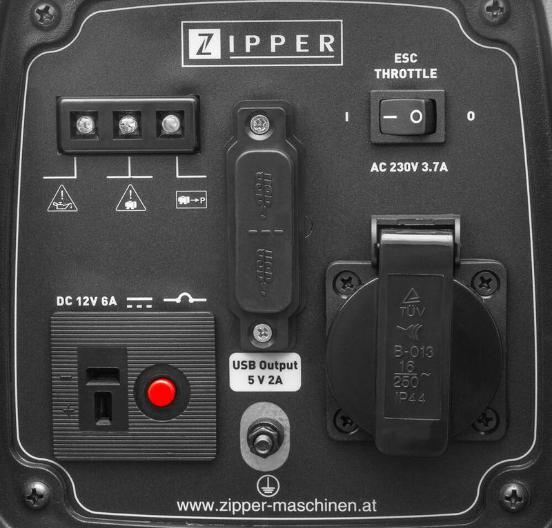 Інверторний генератор Zipper ZI-STE1000IV