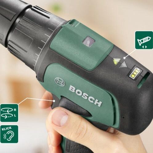 Ударний дриль-шуруповерт Bosch EasyImpact 12 (2акк) (06039B6101)
