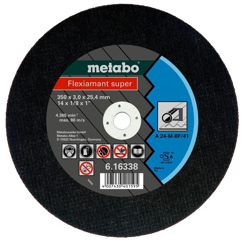 Круг відрізний Metabo Flexiamant super Premium A 24-M 350x3x25.4 мм (616338000)