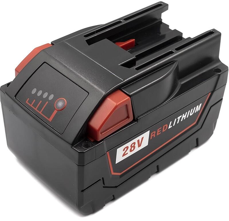 Акумулятор PowerPlant для шурупокрутів та електроінструментів MILWAUKEE 28 V, 4 Ah, Li-ion (TB920716)