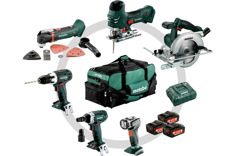 Набір Metabo Combo Set деревообробний 6.2 (691014000)