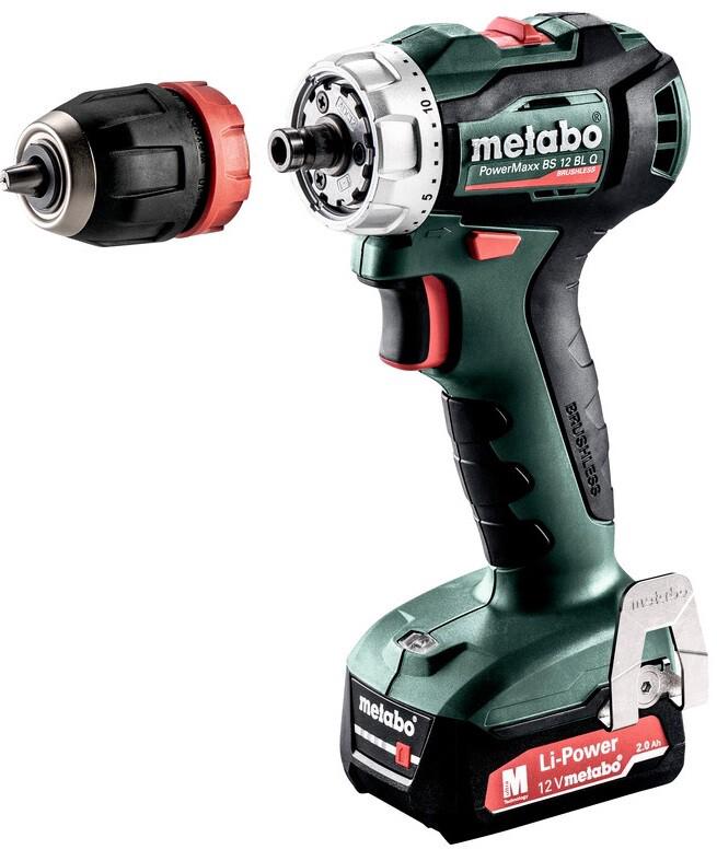 Акумуляторний шурупокрут Metabo PowerMaxx BS 12 BL Q каркас (601039890) (без акумулятора і ЗП)