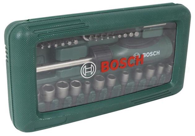 Викрутка з набором біт та головок Bosch 46 шт. (2607019504)