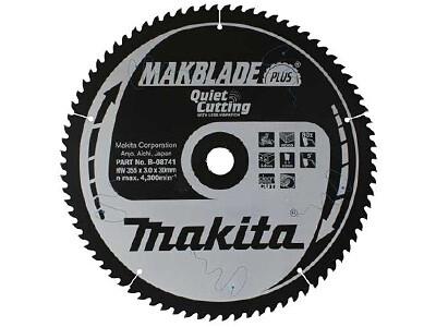 Пильний диск Makita MAKBlade Plus по дереву 250x30 80T (B-08838)