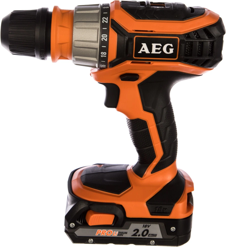 Дриль акумуляторний AEG BS18C2X-202C (4935459423)