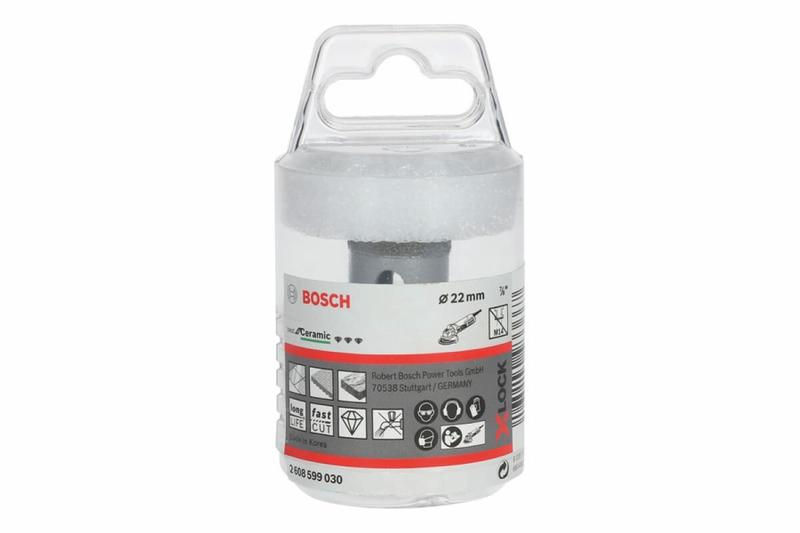 Алмазна коронка Bosch Dry Speed X-LOCK 22 мм (2608599030)