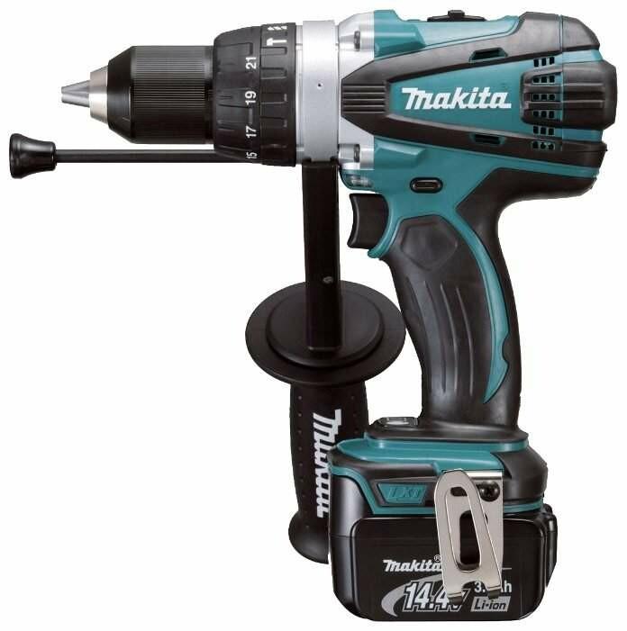 Акумуляторний ударний дриль-шурупокрут Makita BHP458RFE