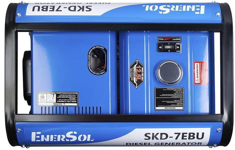 Дизельний генератор EnerSol SKD-7EBU