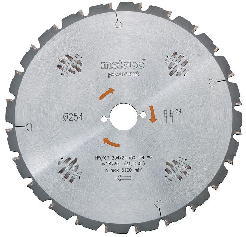 Пильний диск Metabo 350x30, 22 FZ (628017000)