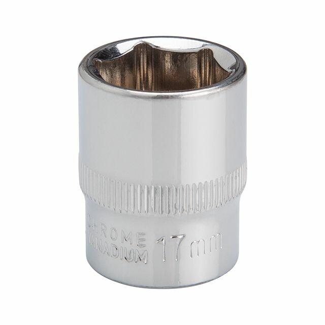 Головка шестигранна Intertool Storm 3/8", 17 мм ET-0417
