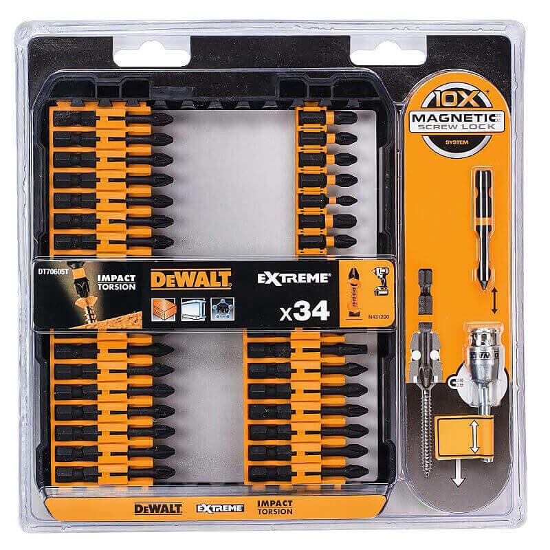 Набір біт DeWALT IMPACT TORSION EXTREME DT70605T