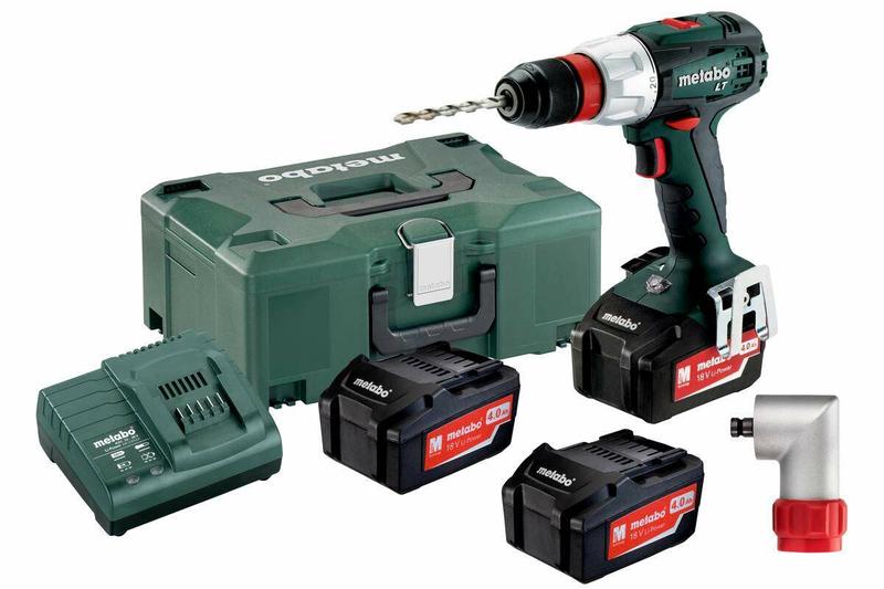 Акумуляторний дриль-шурупокрут Metabo BS 18 LT Quick SET (602104960)