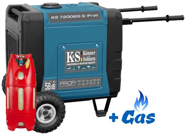 Інверторній генератор Konner Sohnen KS 7200iEG S-PROFI