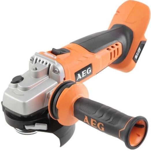 Акумуляторна кутова шліфувальна машина AEG BEWS18-125-0 (4935431998) (без акумулятора і ЗП)
