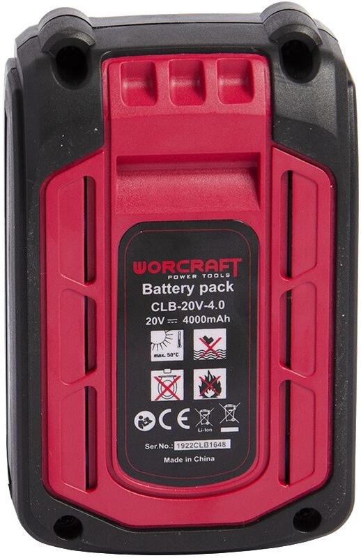 Акумуляторна батарея Worcraft CLB-20V-4.0 (13017)