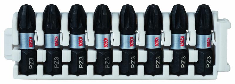 Набір біт Bosch Impact Control 25мм PZ3 (2608522378) 8 шт
