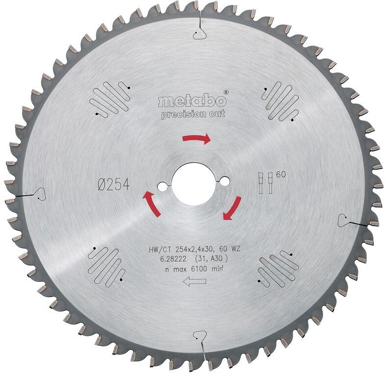 Пильний диск Metabo 315x30, HW/CT 48 WZ5 ° (628224000)