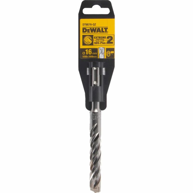 Бур DeWALT "SDS-Plus EXTREME2", 16x100x160мм