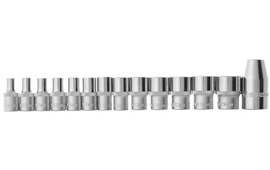 Набір інструментів Intertool STORM 1/2 "1/4" 111 од. Cr-V (ET-8111)