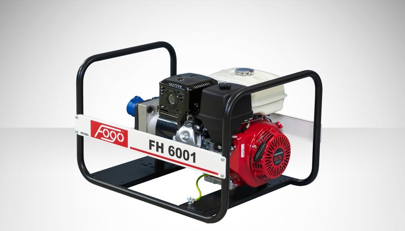 Генератор 5.6 кВт Fogo FH6001 бензиновий (FH 6001) 34349
