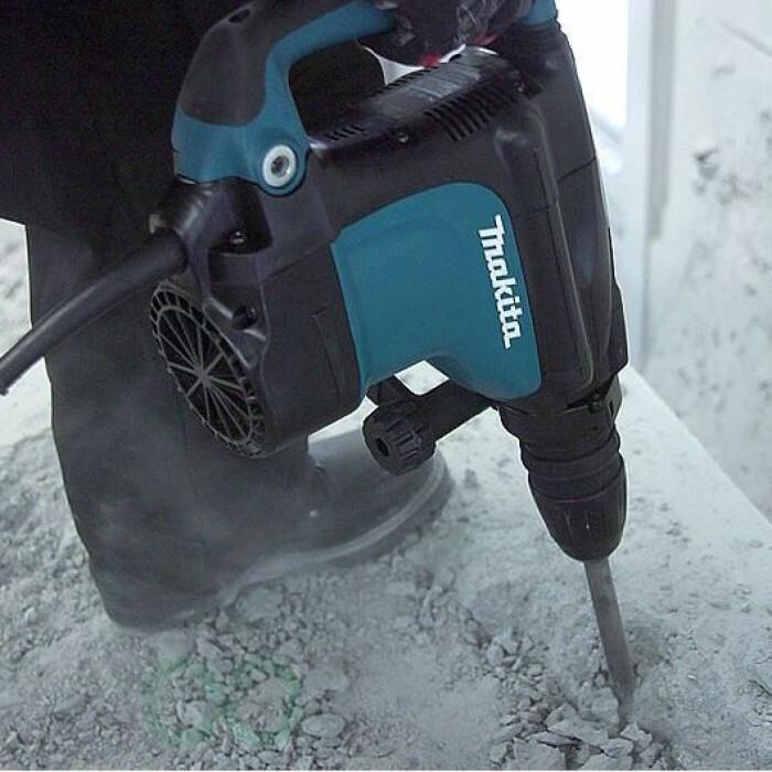 Перфоратор Makita HR4501C988000810 + захисні рукавички XL