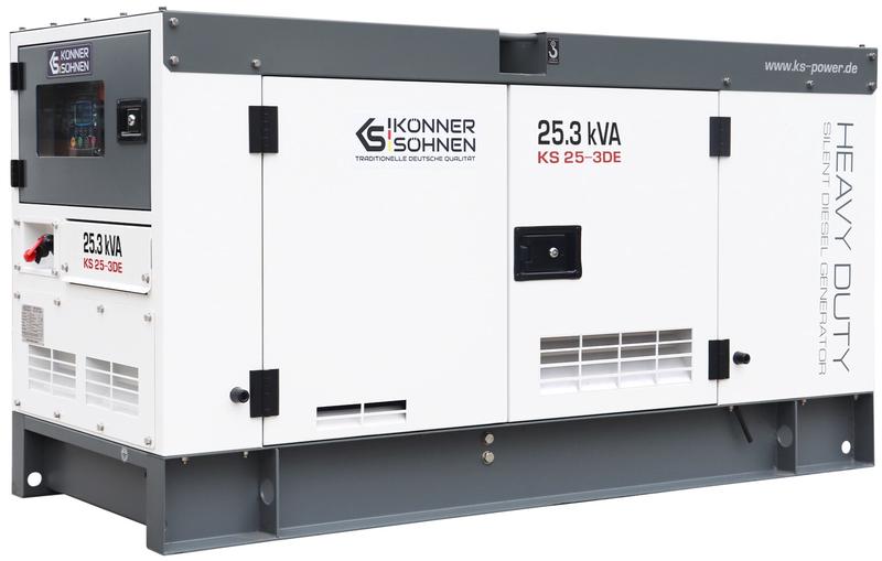 Дизельний генератор Konner Sohnen KS 25-3DE