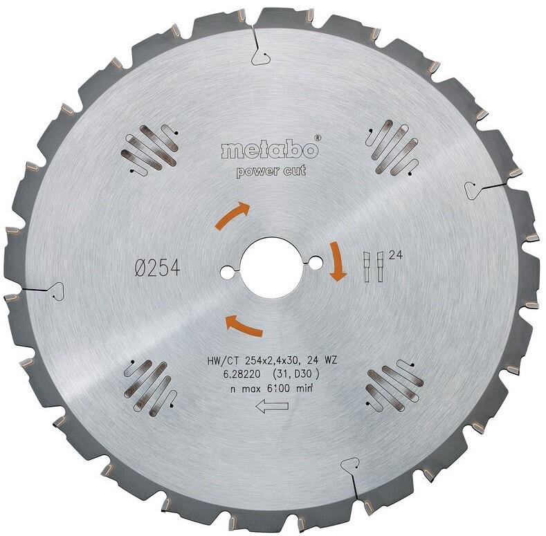 Пильний диск Metabo 450х3,8/2,5х30, HM, Z = 66WZ, BKS450/BKH450 (628021000)