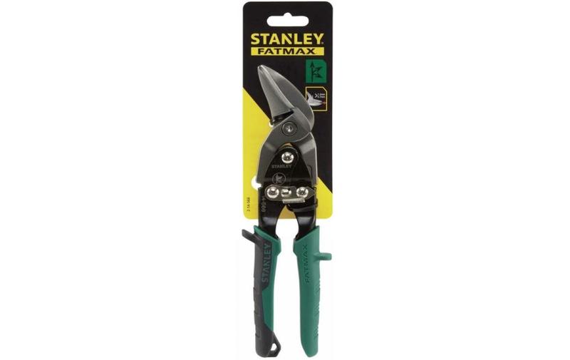 Ножиці по металу STANLEY "FatMax Aviation Offset" 1,2 мм - 0,7 мм, 250 мм (2-14-568)