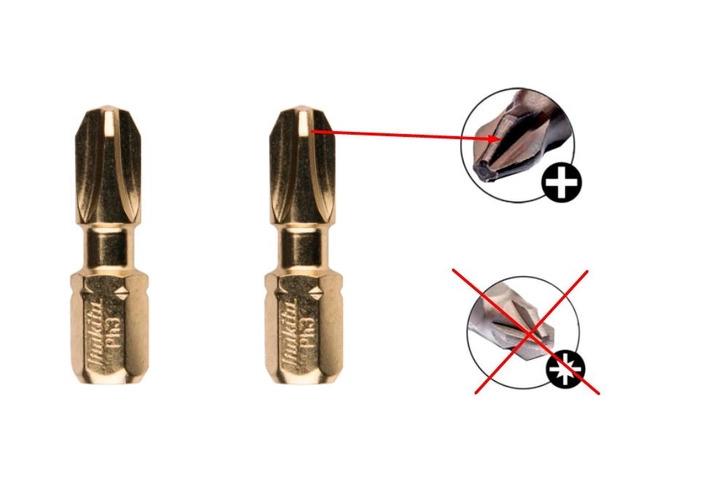 Торсіонна насадка Makita PH3 25 мм, 2 шт (B-28341)
