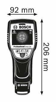 Детектор Bosch D-tect 120 + вкладка під L-Boxx (0601081300)