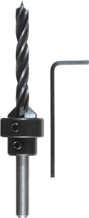 Зенкер+свердло по дереву KWB 6мм (513106)